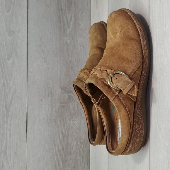 Aetrex Womens Comfort Leather Clogs shoes sz 40/9 - Picture 2 of 13